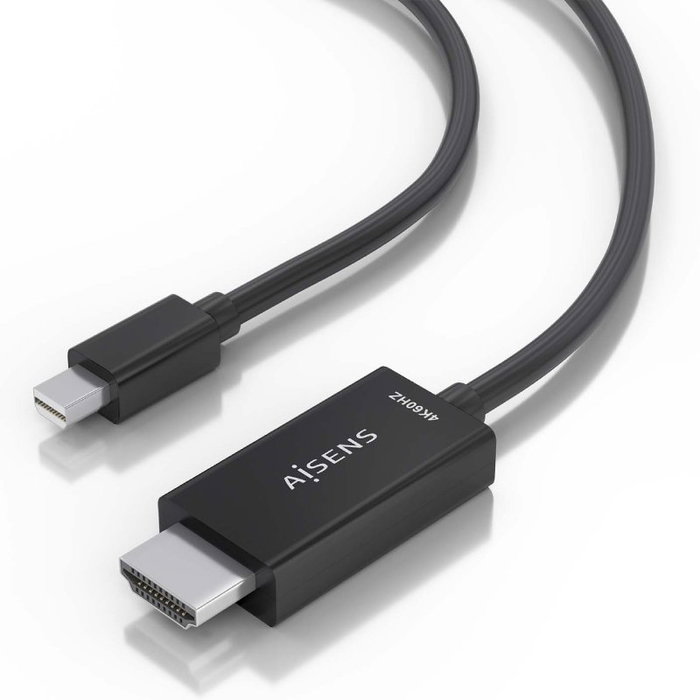 Aisens Cable Conversor Mini DisplayPort a HDMI 4K@60Hz 3m Negro A125-0889